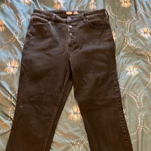 Rockstar Sky high Skinny extra high waisted button fly jeans